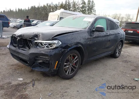 2021 BMW X4 M40I from USA, damaged, VIN 5UX2V5C08M9G49261